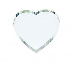 Фотокристалл сердце на подставке (d=9.8 х 10.3 см, h=2.0 см)